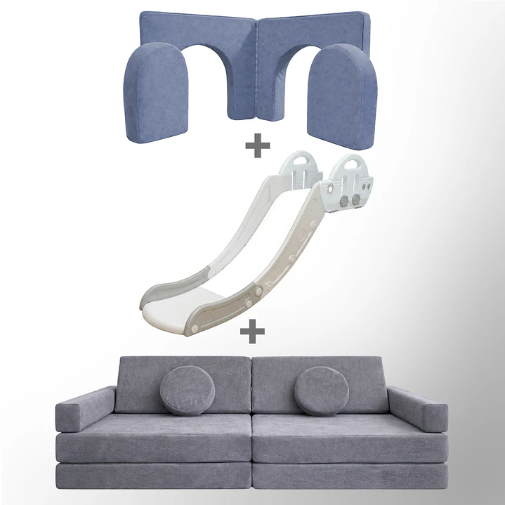 Pack de Regalo Sillón Blokid + Puerta + Resbalín Tobo 7