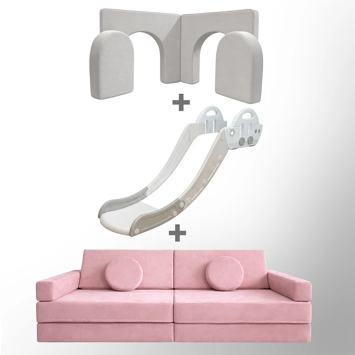 Pack de Regalo Sillón Blokid + Puerta + Resbalín Tobo 8