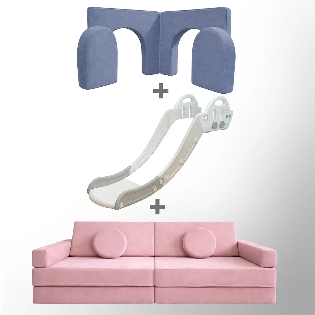 Pack de Regalo Sillón Blokid + Puerta + Resbalín Tobo 10