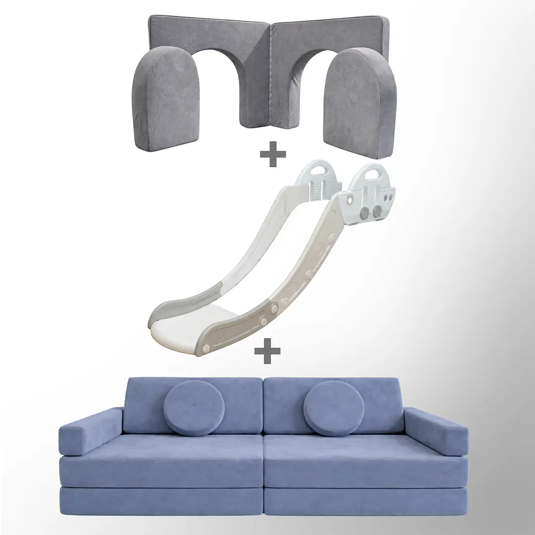 Pack de Regalo Sillón Blokid + Puerta + Resbalín Tobo 15