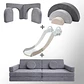 Pack de Regalo Plaza en Casa Sillón Blokid +  Arkid + Puerta + Resbalín Tobo - Miniatura 10
