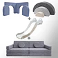 Pack de Regalo Plaza en Casa Sillón Blokid +  Arkid + Puerta + Resbalín Tobo - Miniatura 11
