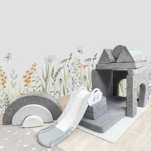 Pack de Regalo Plaza en Casa Sillón Blokid +  Arkid + Puerta + Resbalín Tobo