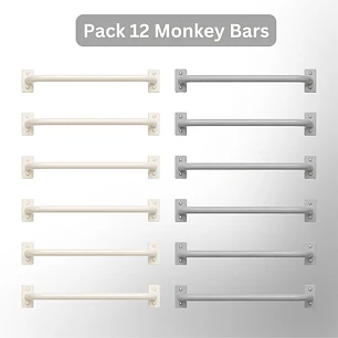 Pack de 12 Monkey Bars Pasamanos