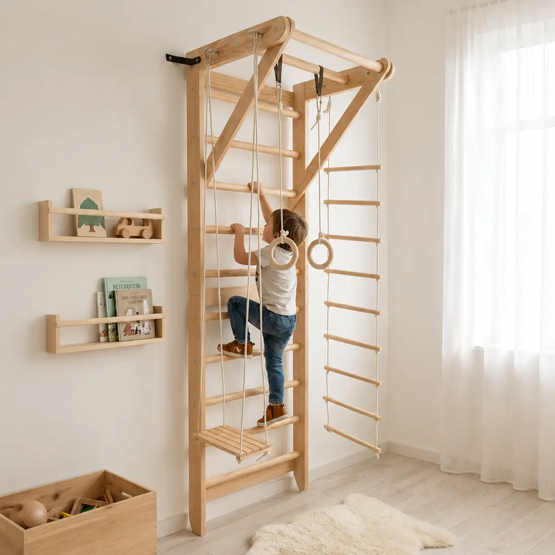 Escalera de Muro y Destrezas para Niños  2