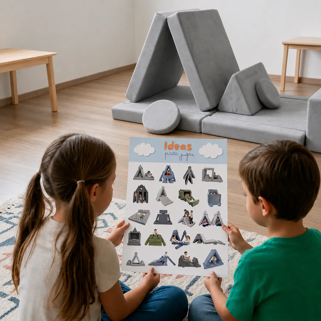 Lámina Ideas para crear con tu Blokid  1