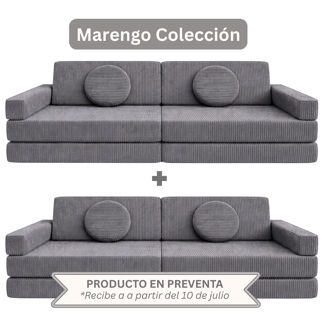 Sillón para Niños de juego Modular Doble 13