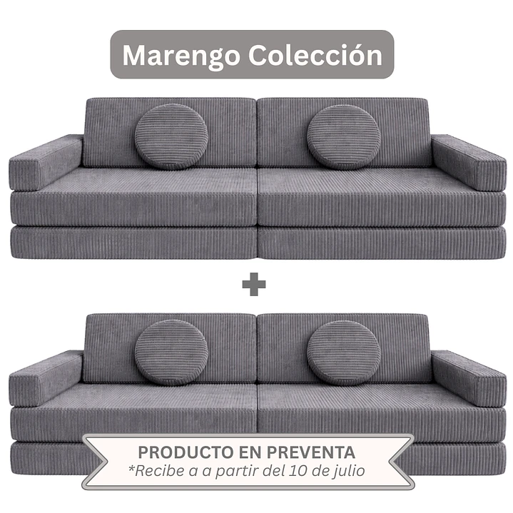Sillón para Niños de juego Modular Doble 13