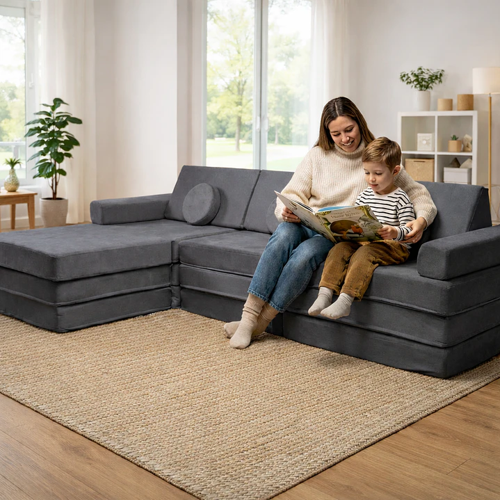 Sillón para Niños de juego Modular Triple 2
