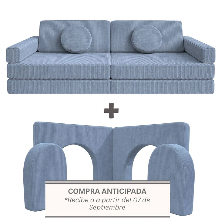 🚚 Compra Anticipada: Pack Sillón Infantil Blokid Soft + Puerta Soft 8
