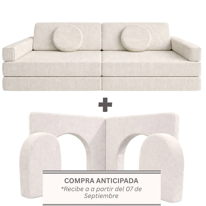 🚚 Compra Anticipada: Pack Sillón Infantil Blokid Soft + Puerta Soft 9
