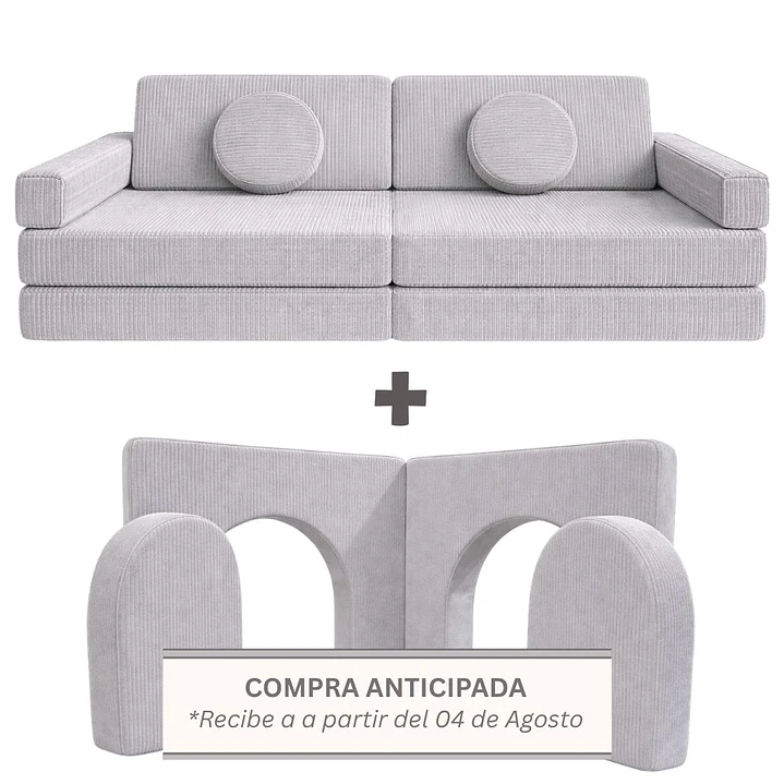 🚚 Compra Anticipada: Pack Sillón Infantil Blokid Soft + Puerta Soft 6