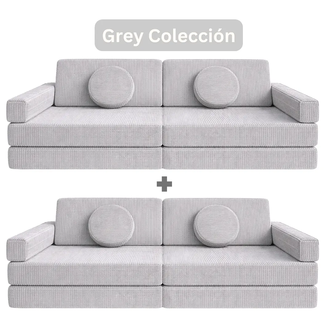 Sillón para Niños de juego Modular Doble 20