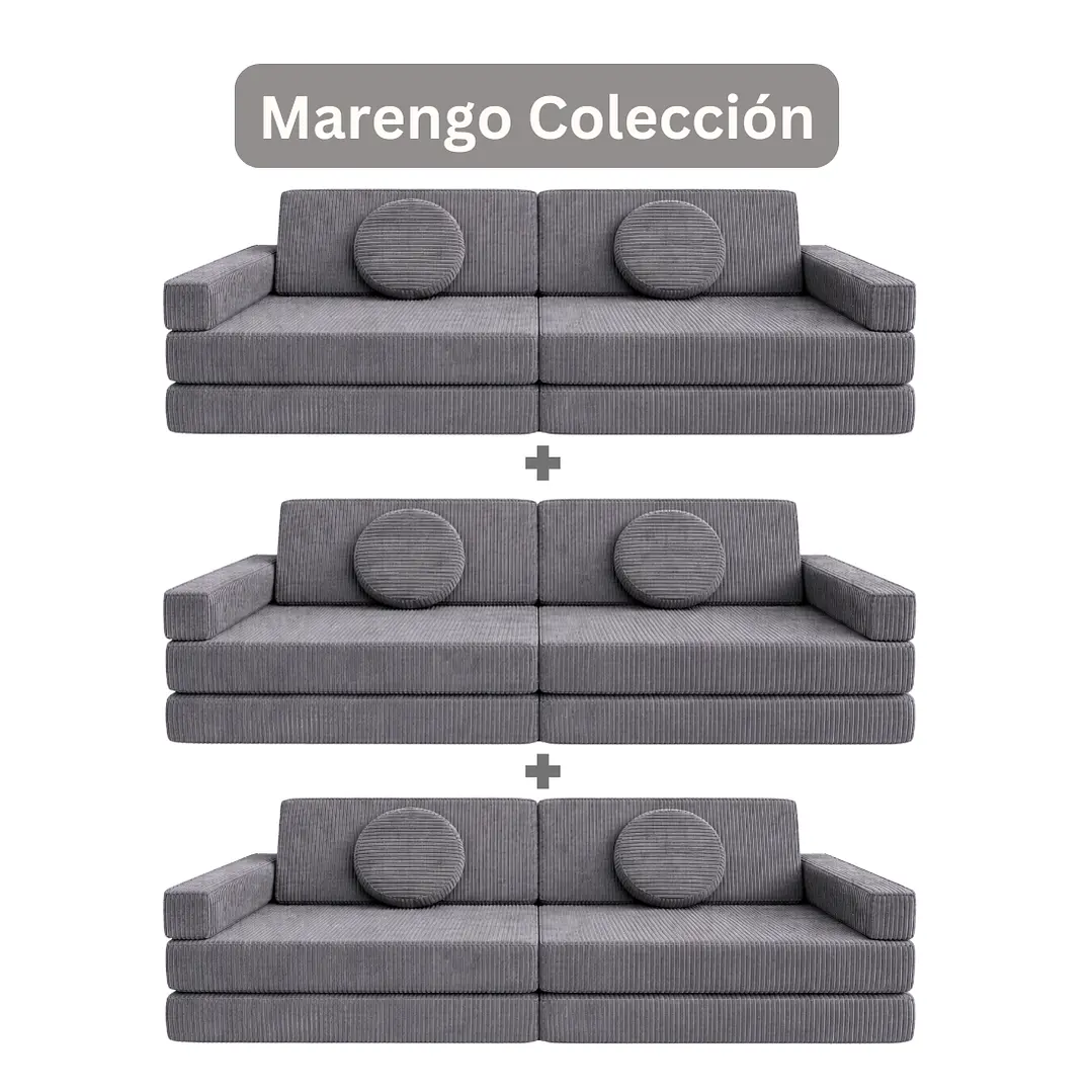 Sillón para Niños de juego Modular Triple 7