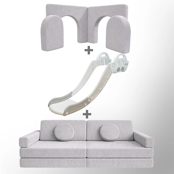 Pack de Regalo Sillón Blokid + Puerta + Resbalín Tobo 5