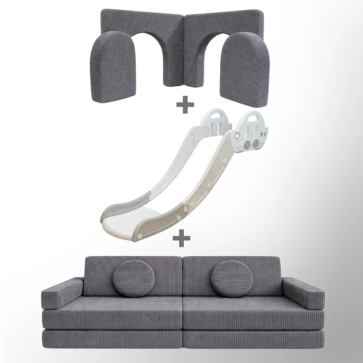 Pack de Regalo Sillón Blokid + Puerta + Resbalín Tobo 6