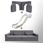 Pack de Regalo Sillón Blokid + Puerta + Resbalín Tobo - Miniatura 6
