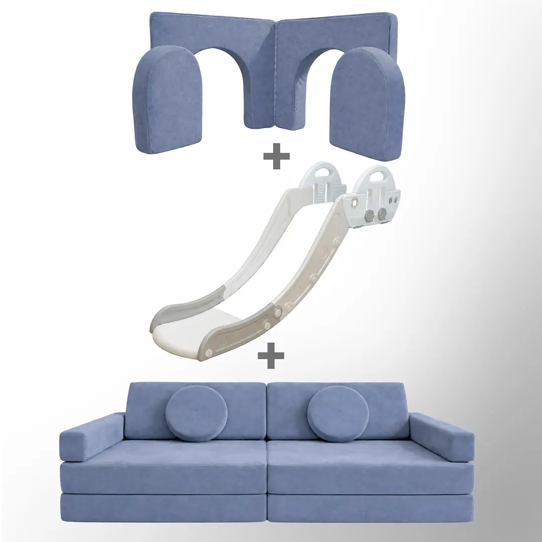 Pack de Regalo Sillón Blokid + Puerta + Resbalín Tobo 9