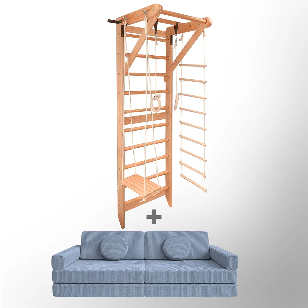 Pack Escalera de muro y Sillón Blokid 1