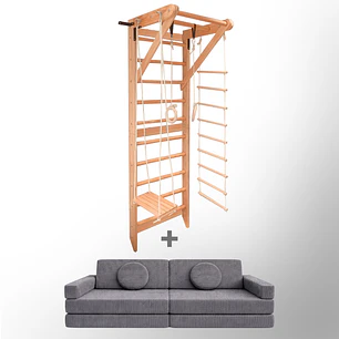 Pack Escalera de muro y Sillón Blokid