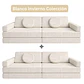 Sillón para Niños de juego Modular Doble - Miniatura 23