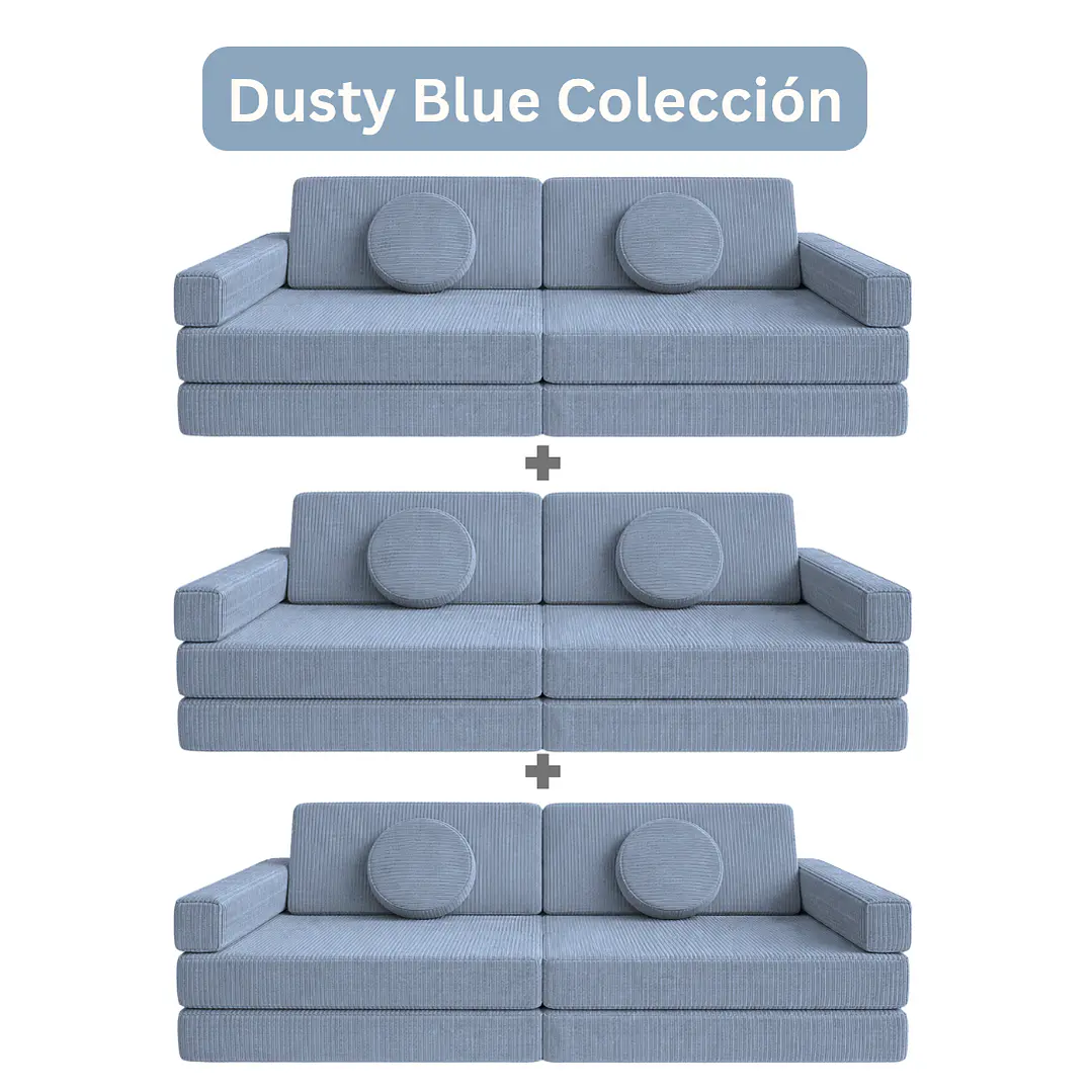 Sillón para Niños de juego Modular Triple 9