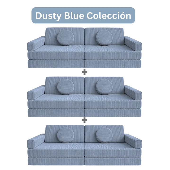 Sillón para Niños de juego Modular Triple 9