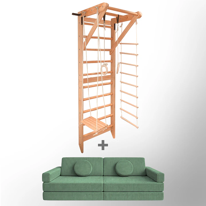 Pack Escalera de muro y Sillón Blokid 18