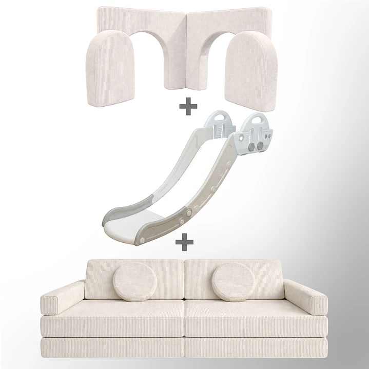 Pack de Regalo Sillón Blokid + Puerta + Resbalín Tobo 10