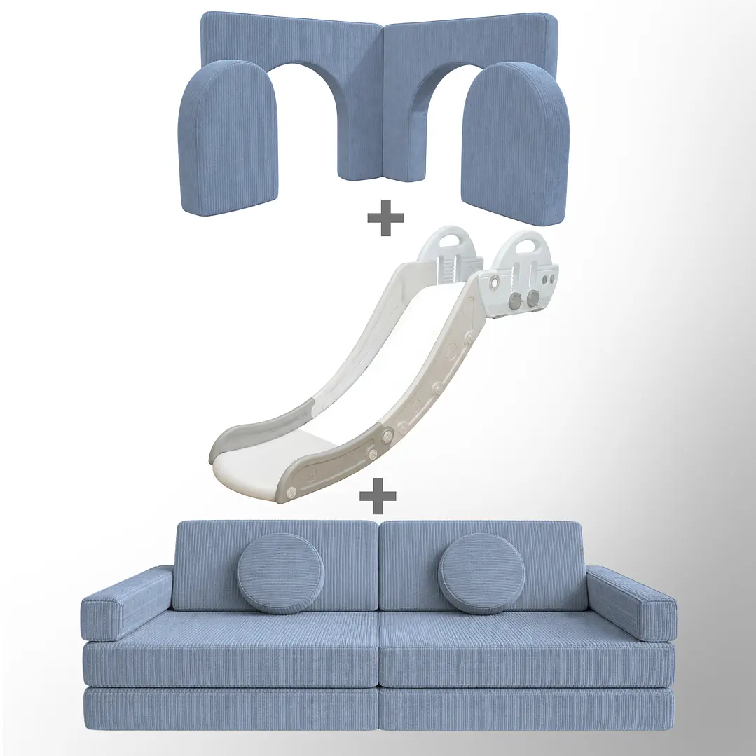 Pack de Regalo Sillón Blokid + Puerta + Resbalín Tobo 11