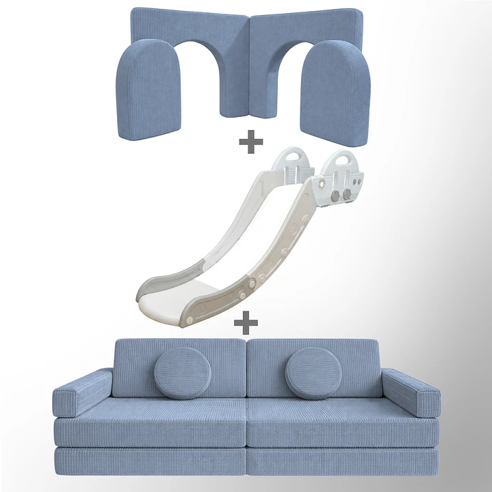 Pack de Regalo Sillón Blokid + Puerta + Resbalín Tobo 11