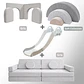 Pack de Regalo Plaza en Casa Sillón Blokid +  Arkid + Puerta + Resbalín Tobo - Miniatura 13