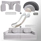 Pack de Regalo Plaza en Casa Sillón Blokid +  Arkid + Puerta + Resbalín Tobo - Miniatura 17