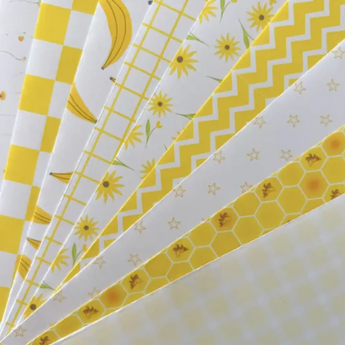 20 Papeles Scrapbook, Junk Journal, Papelería Amarillo 6