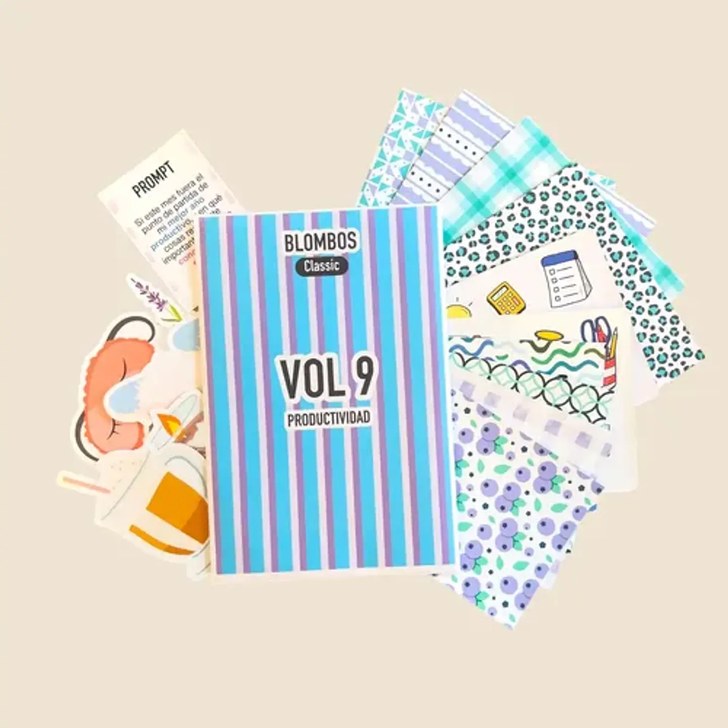 Sobre Scrapbook, Stickers Y Papelería - Vol 9 Productividad 1