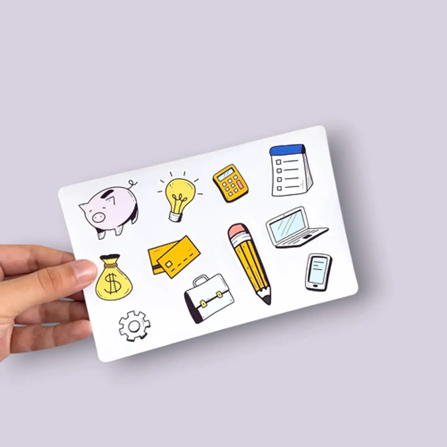 Sobre Scrapbook, Stickers Y Papelería - Vol 9 Productividad 5