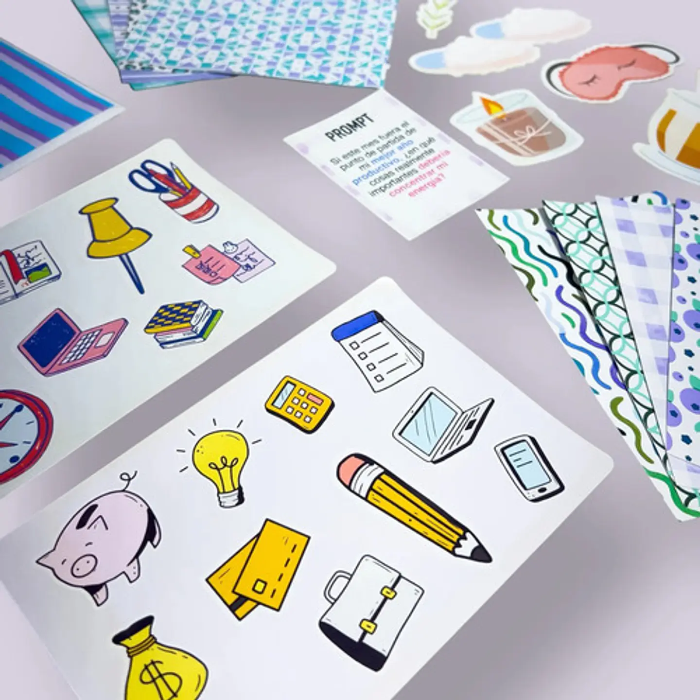 Sobre Scrapbook, Stickers Y Papelería - Vol 9 Productividad 10