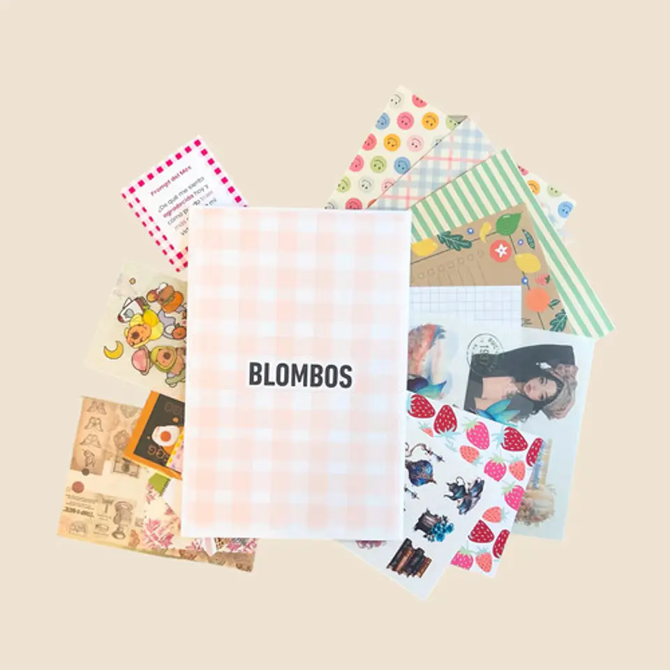 Sobre Scrapbook, Stickers Y Papelería - Vol 6 Mix 1