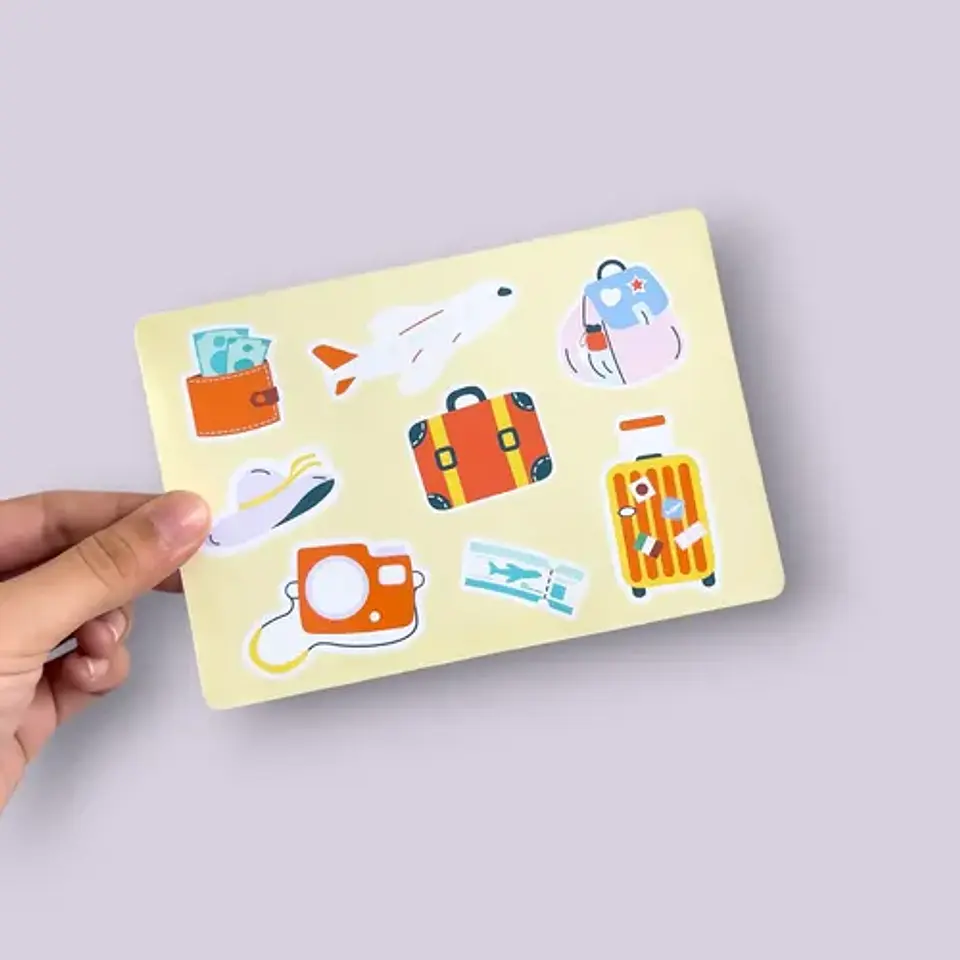 Sobre Scrapbook, Stickers Y Papelería - Vol 7 Summer 5