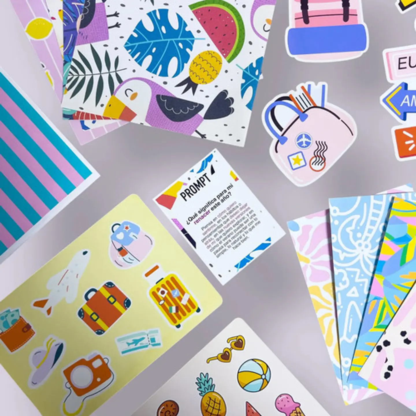 Sobre Scrapbook, Stickers Y Papelería - Vol 7 Summer 11