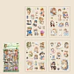 4 Láminas Stickers Pegatinas Perritos Y Gatitos Junk Journal - Miniatura 2