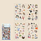 4 Láminas Stickers Pegatinas Perritos Y Gatitos Junk Journal - Miniatura 7