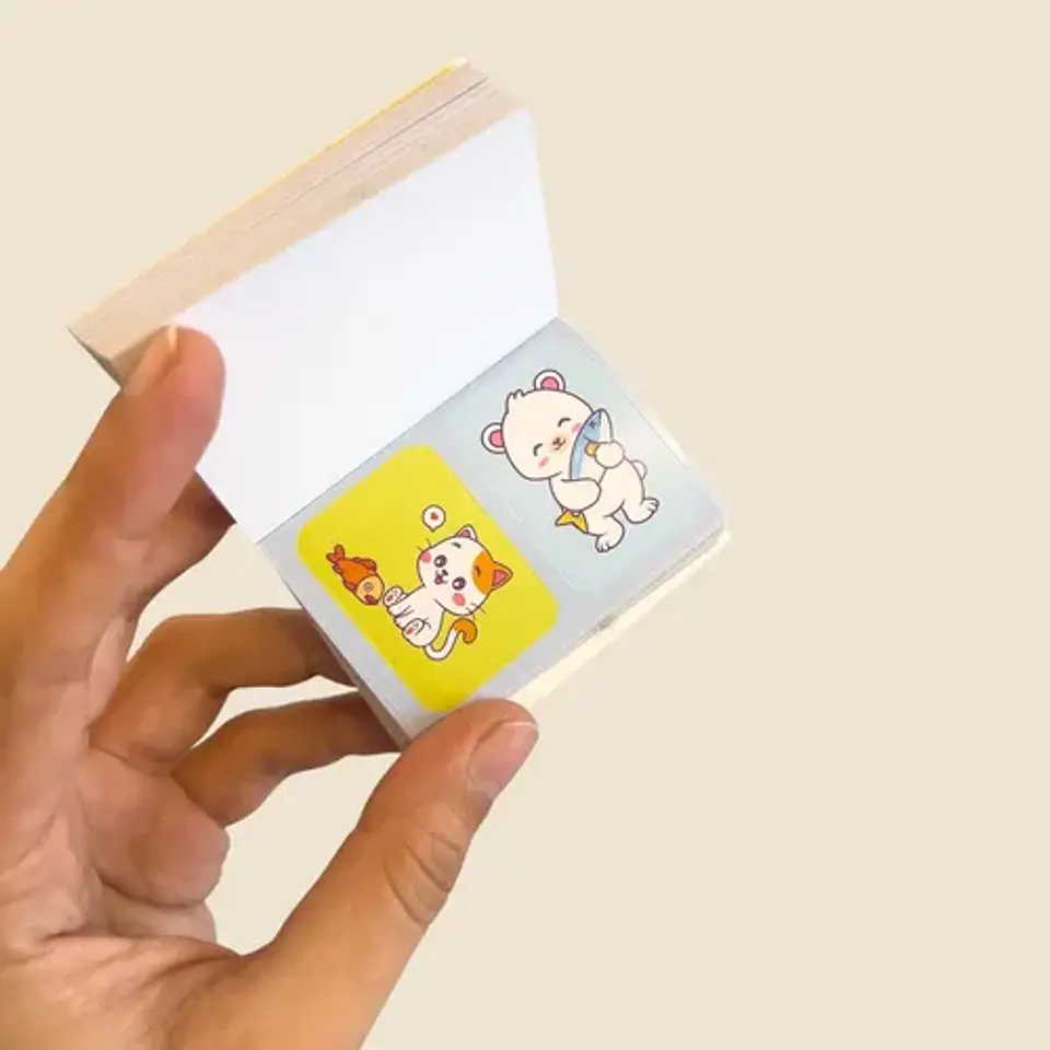 Libros De Sticker Kawaii 1 Unidad +70 Páginas De Pegatinas 11