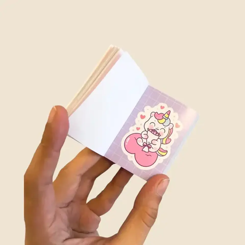 Libros De Sticker Kawaii 1 Unidad +70 Páginas De Pegatinas 18