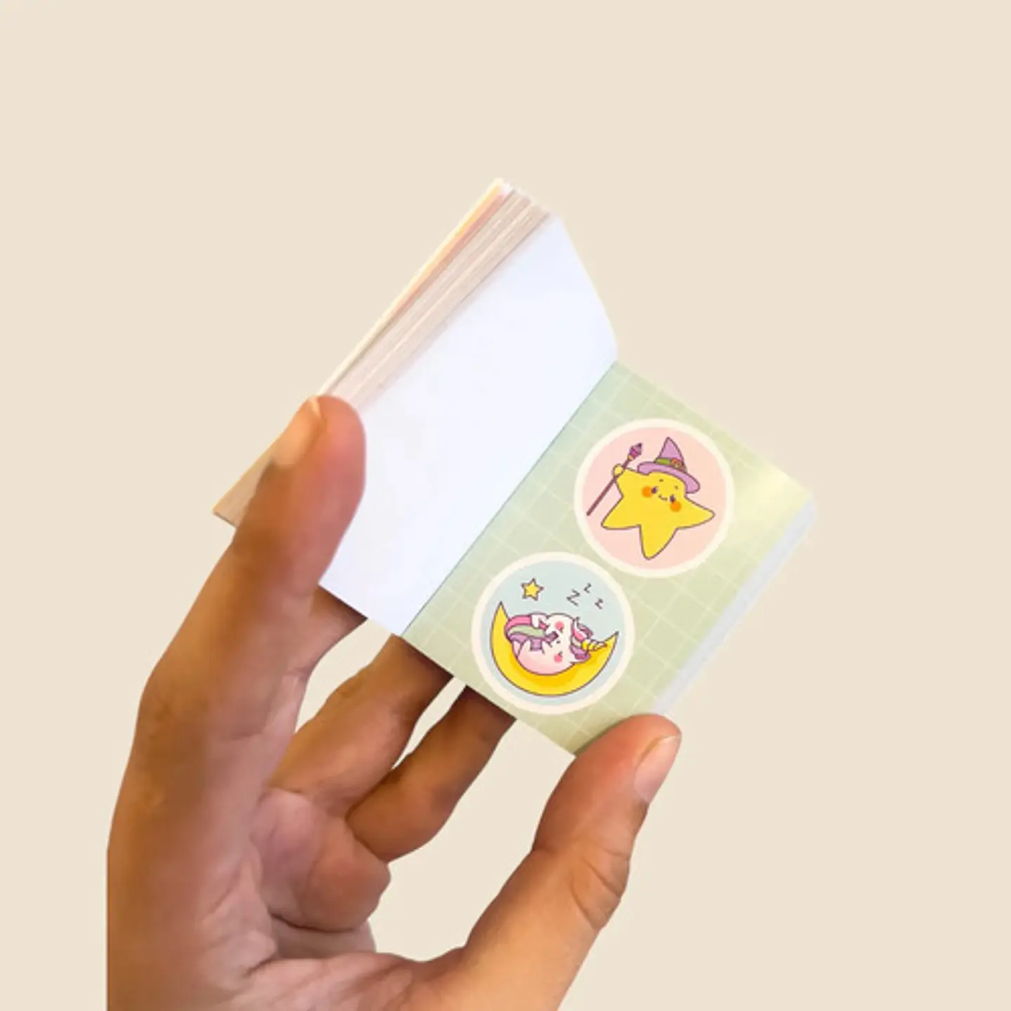 Libros De Sticker Kawaii 1 Unidad +70 Páginas De Pegatinas 19