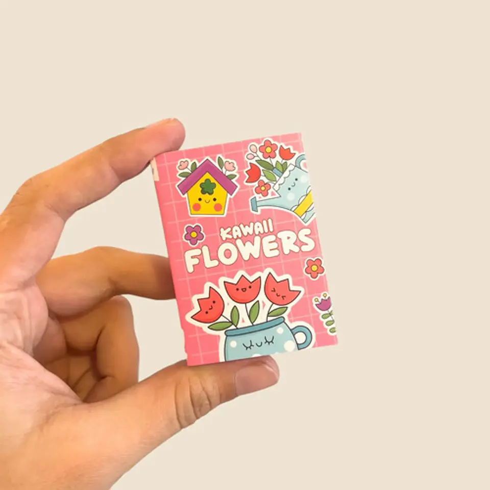 Libros De Sticker Kawaii 1 Unidad +70 Páginas De Pegatinas 22