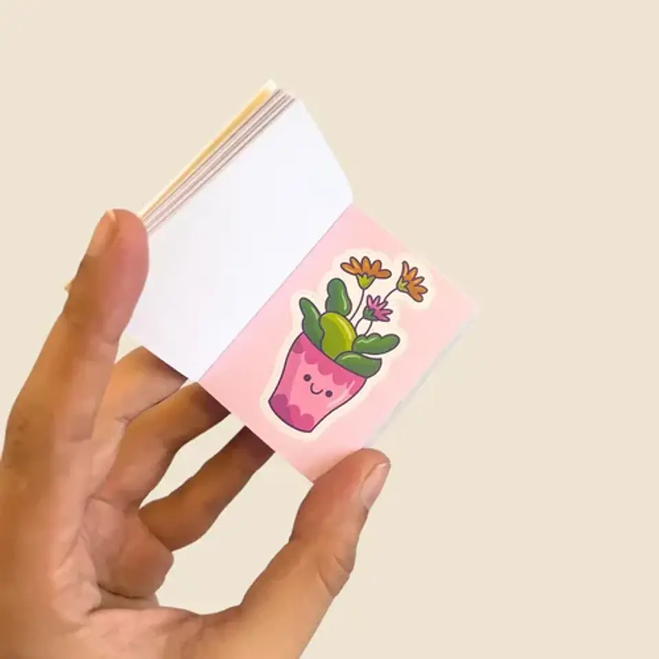 Libros De Sticker Kawaii 1 Unidad +70 Páginas De Pegatinas 26