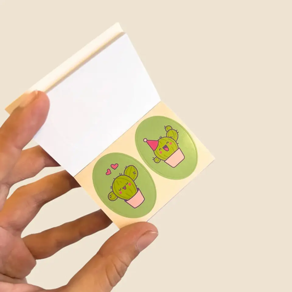 Libros De Sticker Kawaii 1 Unidad +70 Páginas De Pegatinas 31