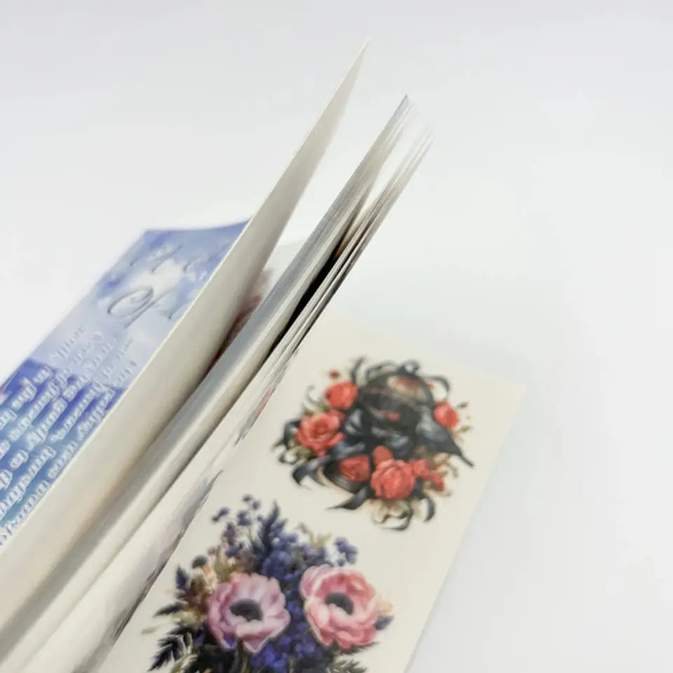 Libro De Stickers 20 Hojas De 20x15cm Flores Journal 3