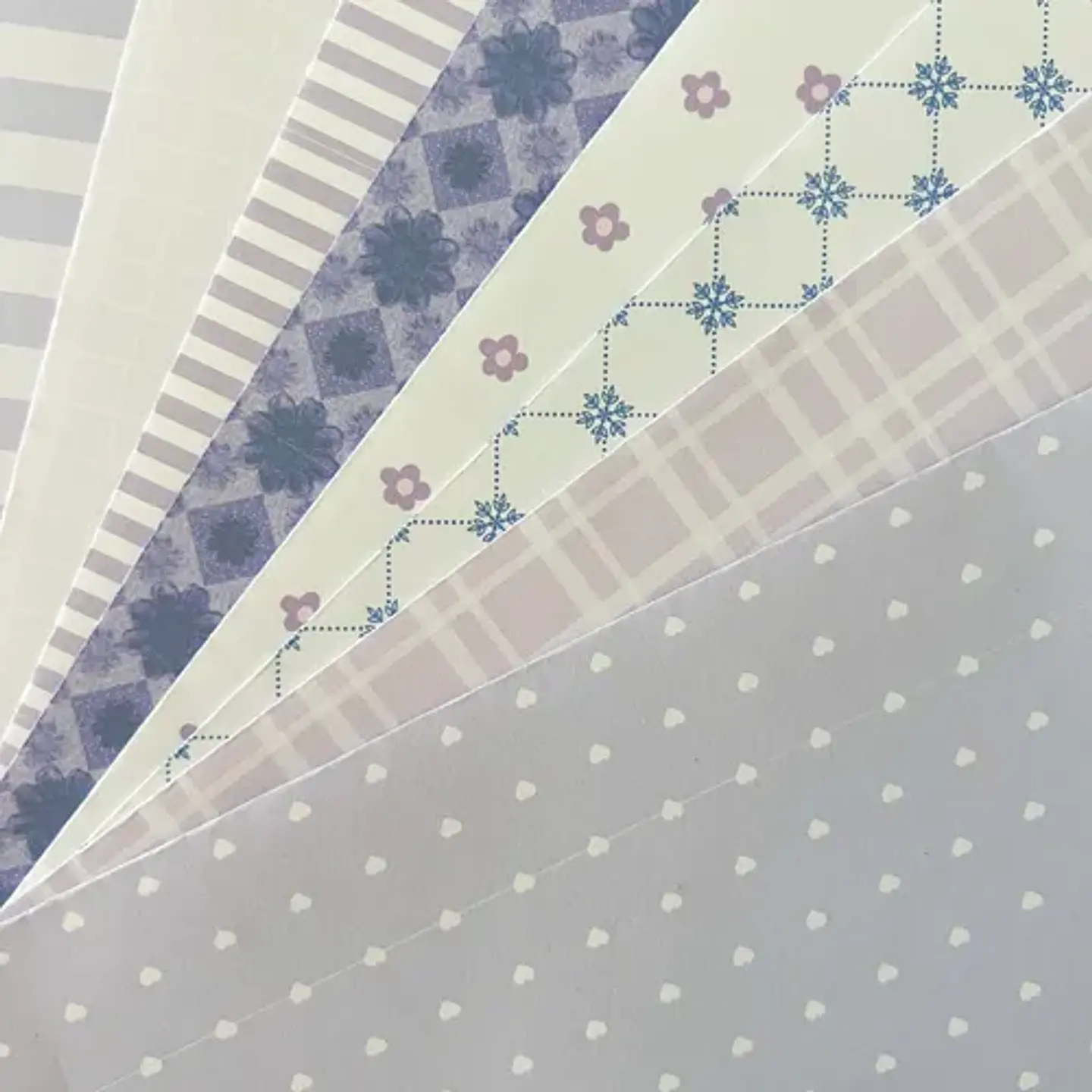20 Papeles Scrapbook, Junk Journal, Papelería Morado Vol 1 2